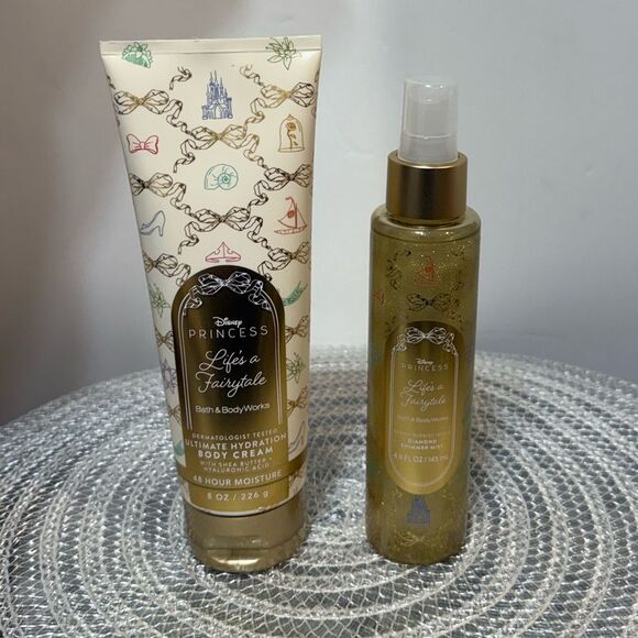 Bath & Body Works Other - BBW Disney Princess Life’s A Fairytale Diamond Shimmer Mist and Body Cream NWT